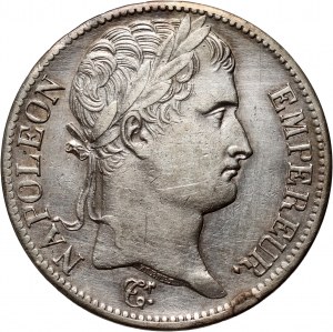 France, Napoléon Ier, 5 francs 1811 A, Paris