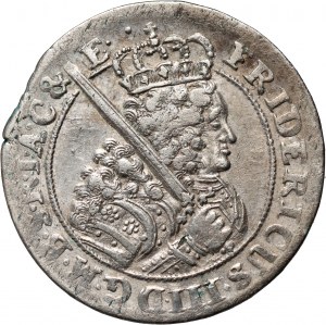 Niemcy, Brandenburgia-Prusy, Fryderyk III, ort 1698 SD, Królewiec