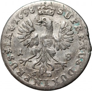Německo, Braniborsko-Prusko, Fridrich III, ort 1698 SD, Königsberg