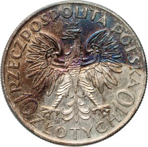 II RP, 10 zlotys 1933, Varsovie, Jan III Sobieski