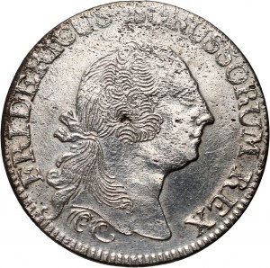 Německo, Braniborsko-Prusko, Fridrich II., 8 haléřů 1759 A, Berlín