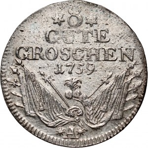 Germany, Brandenburg-Prussia, Friedrich II, 8 Gute Groschen 1759 A, Berlin