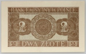 Allgemeine Regierung, 2 Zloty 1.08.1941, Serie AF