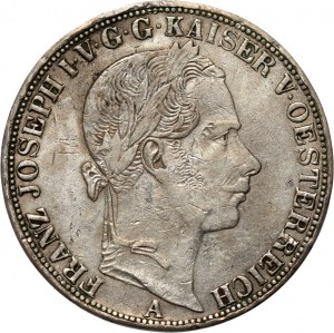Austria, Francesco Giuseppe I, tallero 1860 A, Vienna