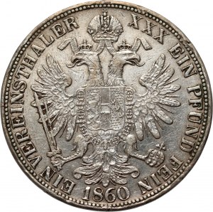 Österreich, Franz Joseph I., Taler 1860 A, Wien