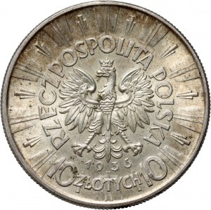II RP, 10 zlotys 1936, Varsovie, Józef Piłsudski