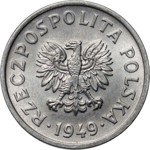 People's Republic of Poland, 20 pennies 1949, aluminum