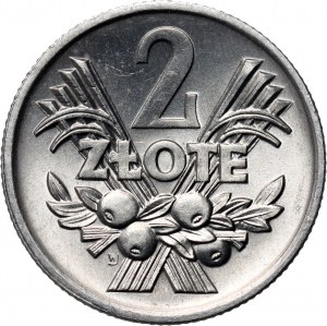 PRL, 2 zlotys 1974, Berry