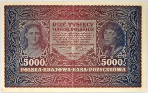 II RP, 5000 polnische Mark 7.02.1920, 2. Serie C