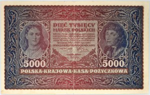 II RP, 5000 marek polskich 7.02.1920, II serja C