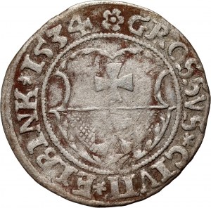 Sigismond Ier le Vieux, centime 1534, Elbląg