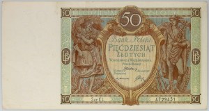 II RP, 50 zloty 1.09.1929, EL series.