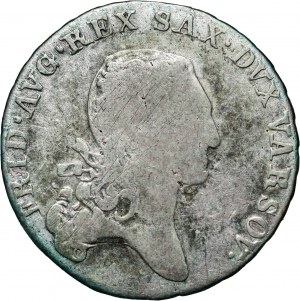 Duchy of Warsaw, Frederick August I, 1/3 thaler 1813 IB, Warsaw