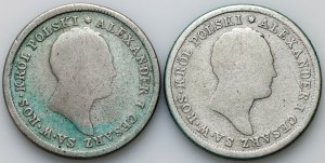 Kongresové království, Alexander I, 2 zlaté 1822 IB, 2 zlaté 1823 IB