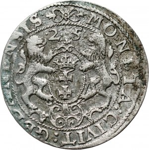 Sigismondo III Vasa, ort 1625, Danzica