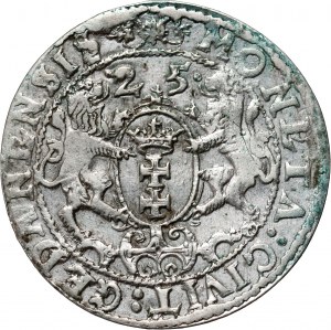 Zikmund III Vasa, ort 1625, Gdaňsk