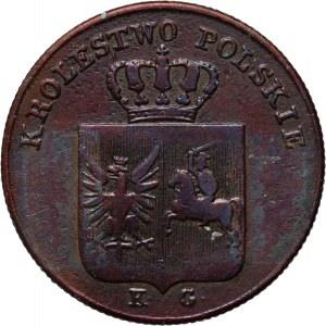 Listopadové povstání, 3 grosze 1831 KG, Varšava