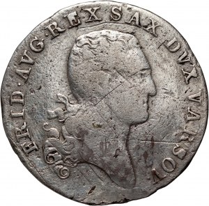 Duchy of Warsaw, Frederick August I, 1/3 thaler 1813 IB, Warsaw