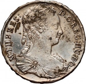 Ungarn, Maria Theresia, Taler 1743 KB, Kremnica