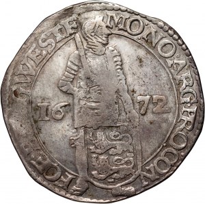 Niderlandy, Fryzja Zachodnia, Silver Ducat 1672