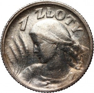 II RP, 1 złoty 1924, Paryż, Żniwiarka
