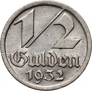 Wolne Miasto Gdańsk, 1/2 guldena 1932, Berlin