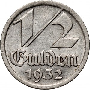 Freie Stadt Danzig, 1/2 Gulden 1932, Berlin