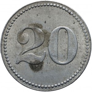 Token of 20 pfennigs, Katowice, CoalMine 