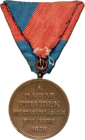 Maďarsko, medaile za osvobození Horních Uher 1938