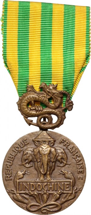 Francie, pamětní medaile za indočínskou kampaň 1945-1954