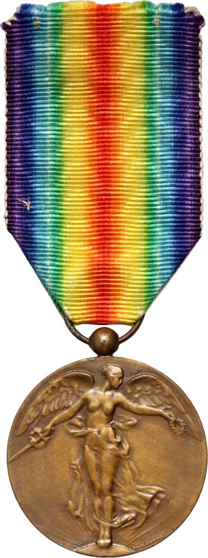 Belgique, Médaille de la Victoire interalliée de la Première Guerre mondiale