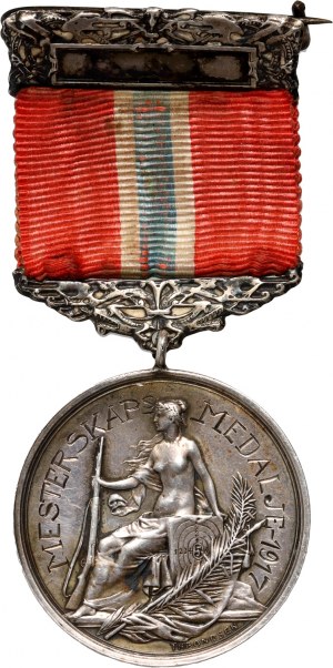 Danemark, Médaille de l'Association de tir du Groenland 1917