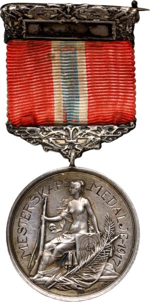Dánsko, medaila Grónskej streleckej asociácie 1917