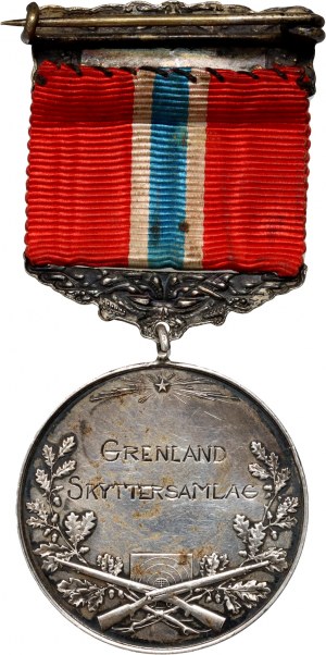 Danemark, Médaille de l'Association de tir du Groenland 1917