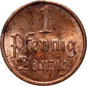 Free City of Danzig, 1 fenig 1937, Berlin