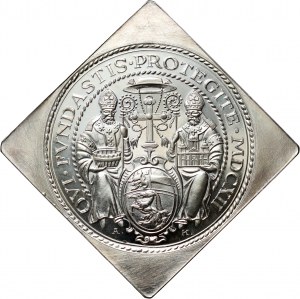 Österreich, Salzburg, Silberclip, 300 Jahre Salzburger Dom, Restrike