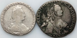 Russland, Katharina II, Münzsatz (2 Stück)