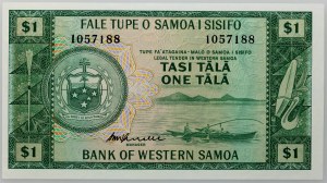 Samoa, 1 Tala (1967)