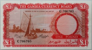 Gambie, £1 (1965-1970), Série C