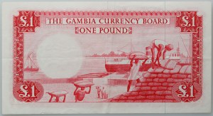 Gambia, 1 funt (1965-1970), seria C