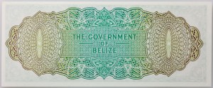 Belize, Elizabeth II, dolar, 1.01.1974, série AI