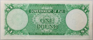 Fidji, Elizabeth II, £1, 1.12.1961, série C10