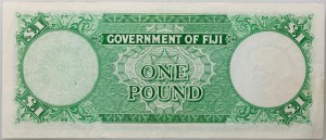 Fidži, Alžbeta II, 1 GBP, 1.12.1961, séria C10