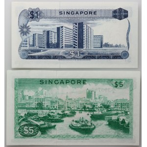 Singapur, dolar (1967), 5 dolarů (1967)