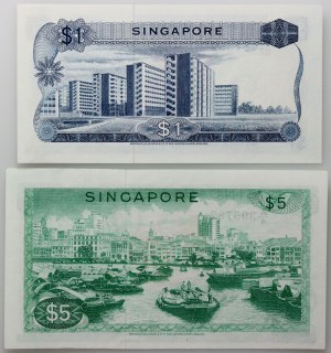 Singapur, dolar (1967), 5 dolarów (1967)
