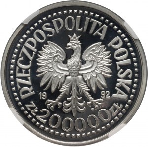 Troisième République, 200000 zloty 1992, EXPO'92 - Sevilla