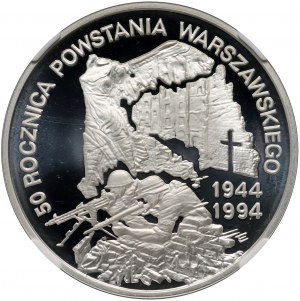 Dritte Republik, 300.000 zl 1994, 50. Jahrestag des Warschauer Aufstands