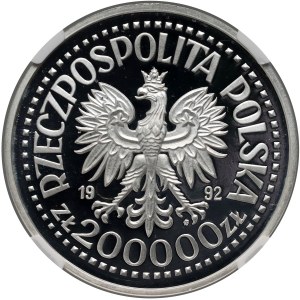 Third Polish Republic, 200000 zlotys 1992, 500th anniversary of the discovery of America