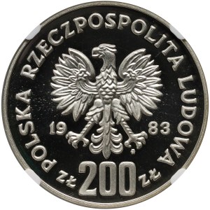 Polská lidová republika, 200 zlotých 1983, 300 let bitvy u Vídně
