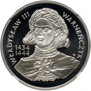 III RP, 200000 złotych 1992, Władysław Warneńczyk - popiersie